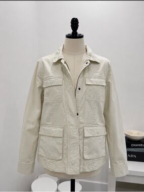 Universal Thread Men's Field Jacket in Cream